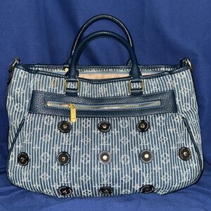 Blue Jean Monogram Handbag